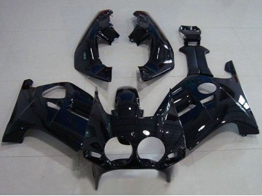 Custom 1988-1989 Glossy Black Honda CBR250RR MC19 Motorcycle Fairing