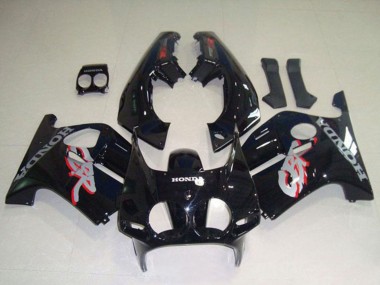 Custom 1988-1989 Glossy Black Honda CBR250RR MC19 Motorcycle Fairings