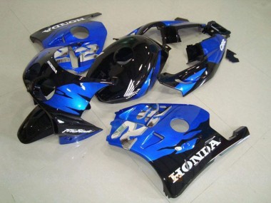 Custom 1990-1998 Blue Glossy Black Honda CBR250RR MC22 Motorcycle Fairings