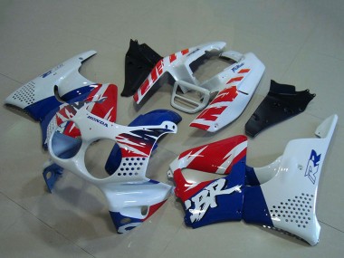 Custom 1992-1993 White Red Blue Honda CBR900RR 893 Motorcycle Fairings
