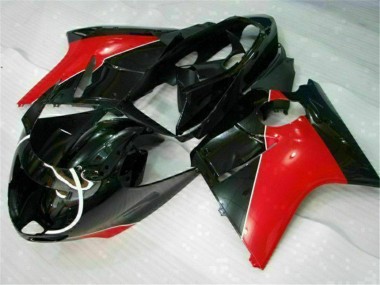 Custom 1996-2007 Red Glossy Black Honda CBR1100XX Motorcycle Fairings