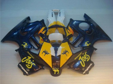 Custom 1995-1996 Blue Yellow Joes Honda CBR600 F3 Motorcycle Fairings