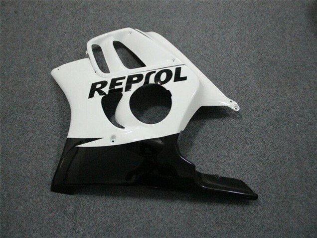 1997-1998 White Glossy Black Repsol Honda CBR600 F3 Motorcycle Fairings