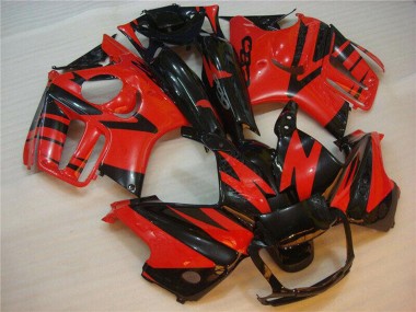 Custom 1995-1996 Red Glossy Black Honda CBR600 F3 Motorcycle Fairing