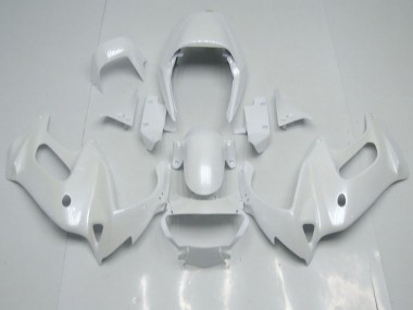 Custom 1997-2005 Pearl White Honda VTR1000F Motorcycle Fairings