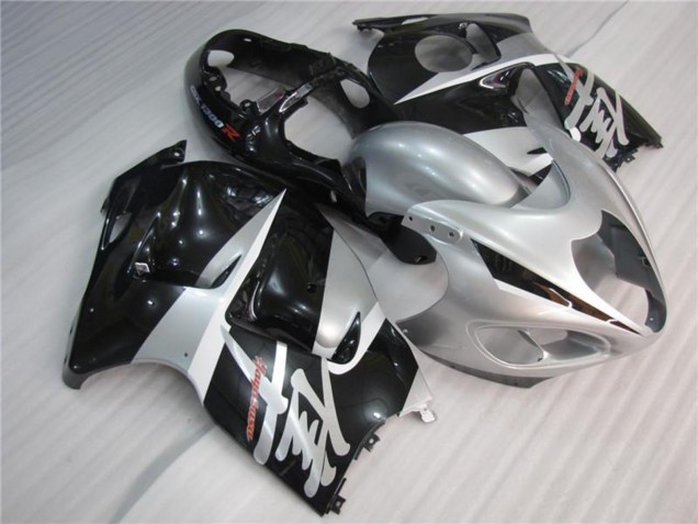 1996-2007 Silver Black Suzuki GSXR 1300 Hayabusa Motorcycle Fairings