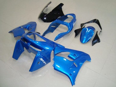 Custom 1998-1999 Light Blue Kawasaki ZX9R Motorcycle Fairings