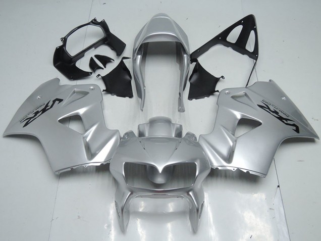 1998-2001 Silver Honda VFR 800 Motorcycle Fairings