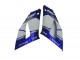 2000-2001 Blue White Yamaha YZF R1 Motorcycle Fairing