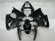 2000-2002 Glossy Black Kawasaki ZX6R Motorcycle Fairings