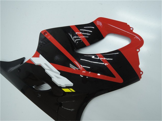 2001-2003 Red Glossy Black Honda CBR600 F4i Bike Fairings