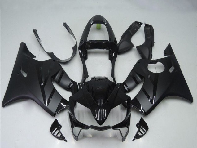 2001-2003 Glossy Black Matte Black Honda CBR600 F4i Motorcycle Fairings