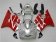 2001-2003 Silver Red Honda CBR600 F4i Motorcycle Fairings Kits