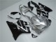 2001-2003 Silver Glossy Black Honda CBR600 F4i Motorcycle Fairing