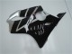 2001-2003 Silver Glossy Black Honda CBR600 F4i Motorcycle Fairing