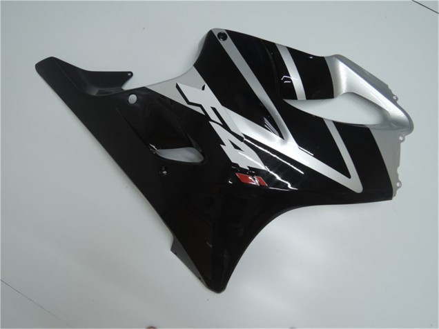 2001-2003 Silver Glossy Black Honda CBR600 F4i Motorcycle Fairing