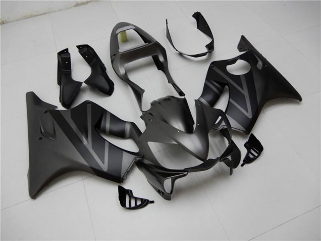 2001-2003 Matte Black Grey Honda CBR600 F4i Motorcycle Fairing Kits