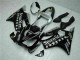 2001-2003 Glossy Black Silver SevenStars Honda CBR600 F4i Motorcycle Fairings