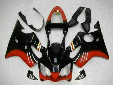 Custom 2001-2003 Red Glossy Black Honda CBR600 F4i Motorcycle Fairing Kits