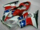 2001-2003 White Red Blue Black Honda CBR600 F4i Motorcycle Fairing