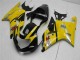 2001-2003 Yellow Black Suzuki GSXR 600/750 Motorcycle Fairings