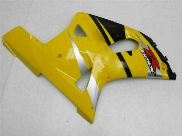 2001-2003 Yellow Black Suzuki GSXR 600/750 Motorcycle Fairings