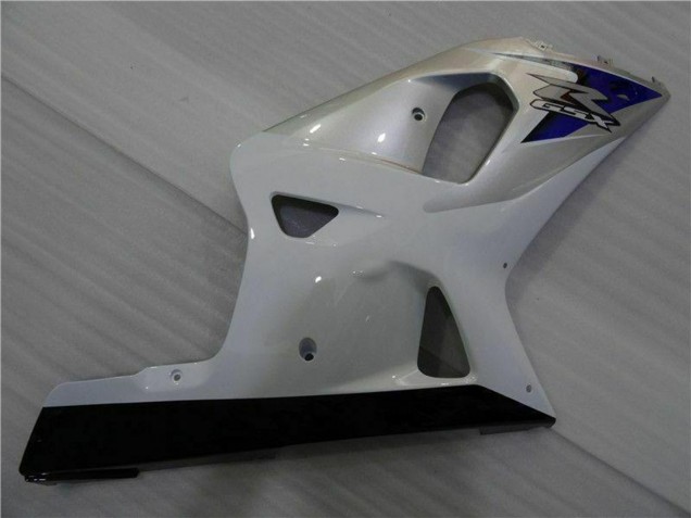 2001-2003 White Silver Blue Black Suzuki GSXR 600/750 Motorcycle Fairings