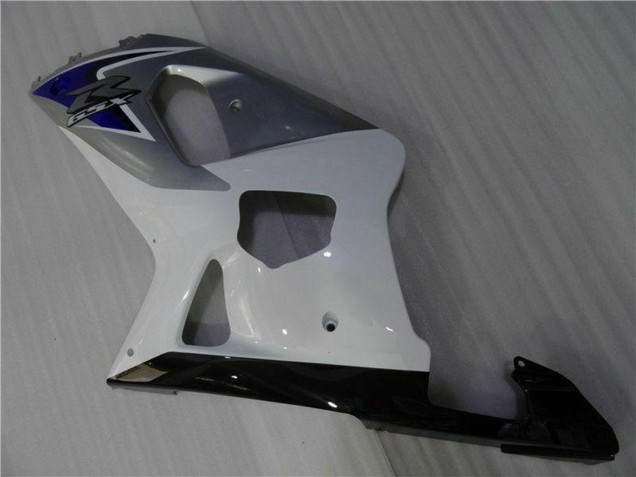 2001-2003 White Silver Blue Black Suzuki GSXR 600/750 Motorcycle Fairings