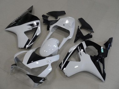 Custom 2002-2003 White Glossy Black Honda CBR900RR 954 Motorcycle Fairings