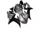 2002-2003 Silver Matte Black Yamaha YZF R1 Motorcycle Fairings