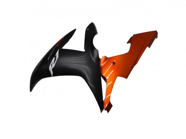 2002-2003 Orange Matte Black Yamaha YZF R1 Motorcycle Fairings