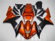 2002-2003 Orange Matte Black Yamaha YZF R1 Motorcycle Fairings
