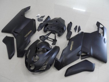 Custom 2003-2004 Matte Black Ducati 999 Motorcycle Fairings