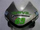 2003-2004 Silver Green Glossy Black Honda CBR600RR Motorcycle Fairing