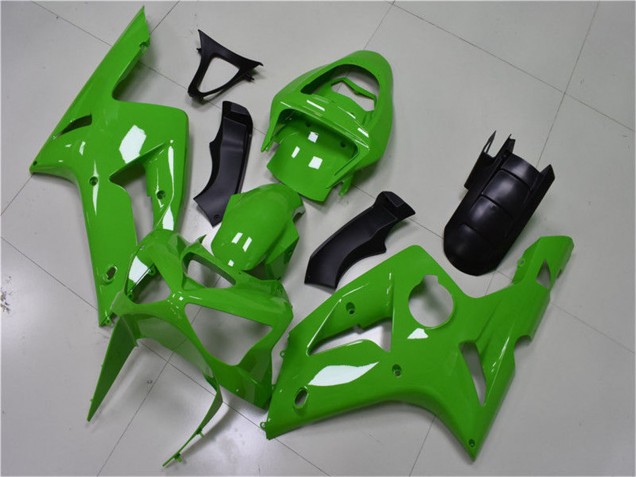 2003-2004 Green Kawasaki ZX6R Motorcycle Fairing