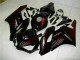 2004-2005 Glossy Black Red Flame Honda CBR1000RR Motorcycle Fairings