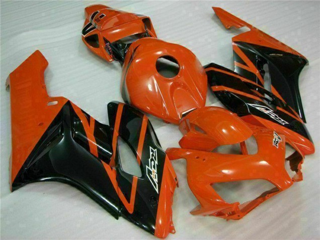 2004-2005 Orange Glossy Black Honda CBR1000RR Motorcycle Fairings