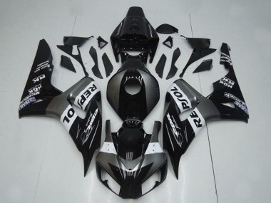 Custom 2004-2005 Grey White Glossy Black Repsol Honda CBR1000RR Motorcycle Fairings