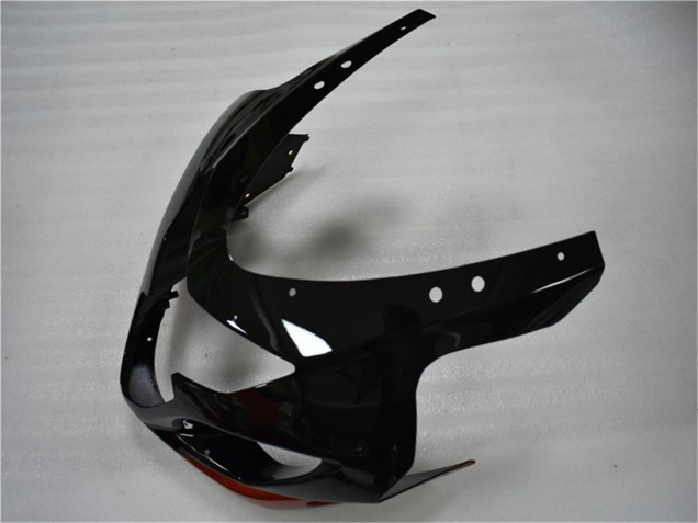 2004-2005 Glossy Black Red Stripe Suzuki GSXR 600/750 Motorcycle Fairings