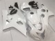2004-2005 Glossy White Suzuki GSXR 600/750 Motorcycle Fairings