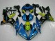 2004-2006 Blue Yellow Shark Yamaha YZF R1 Motorcycle Fairings