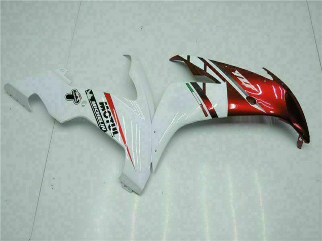 2004-2006 White Red Yellow Motul 46 Yamaha YZF R1 Motorcycle Fairings