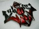 2004-2006 Maroon Red Matte Black Yamaha YZF R1 Motorcycle Fairings