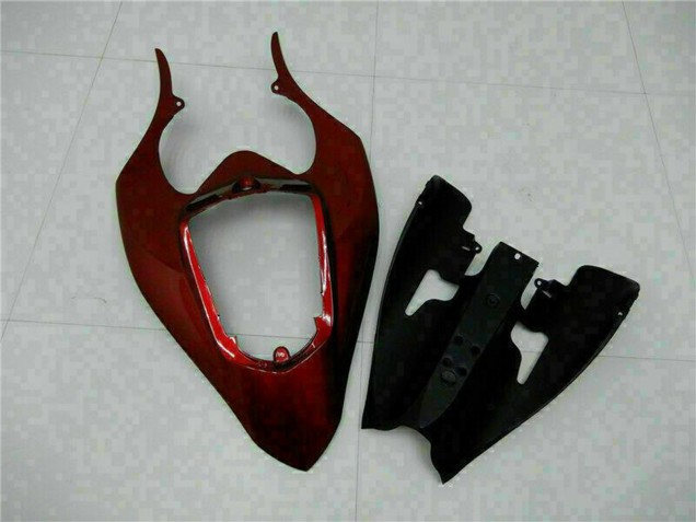 2004-2006 Maroon Red Matte Black Yamaha YZF R1 Motorcycle Fairings