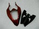 2004-2006 Maroon Red Matte Black Yamaha YZF R1 Motorcycle Fairings