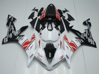 Custom 2004-2006 White Red Black Castrol Yamaha YZF R1 Motorcycle Fairings
