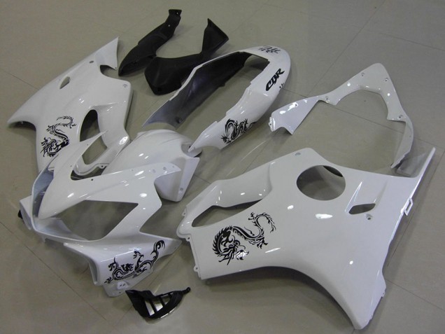 2004-2007 White Dragon Honda CBR600 F4i Motorcycle Fairings