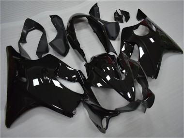 Custom 2004-2007 Glossy Black Honda CBR600 F4i Motorcycle Fairing Kits