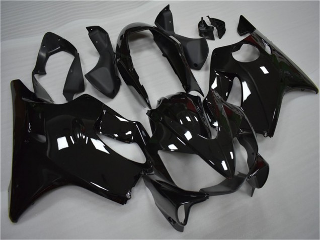 2004-2007 Glossy Black Honda CBR600 F4i Motorcycle Fairing Kits