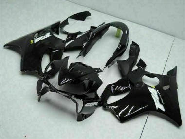 Custom 2004-2007 Glossy Black Honda CBR600 F4i Motorcycle Fairing